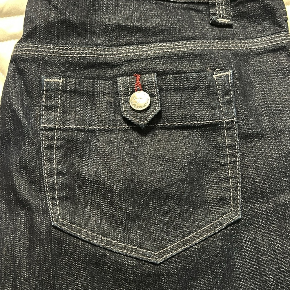 Style&Co Jeans Capri Tummy Control - Picture 5 of 11
